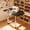 Black-3, variant on Multifunctional Adjustable Height Mobile Craft Table/Storage Table with 4 360° Silent Wheels, Available in Black/White, Double Shelves, Perfect for Bedrooms, Living Rooms - Sewing & Knitting Supplies