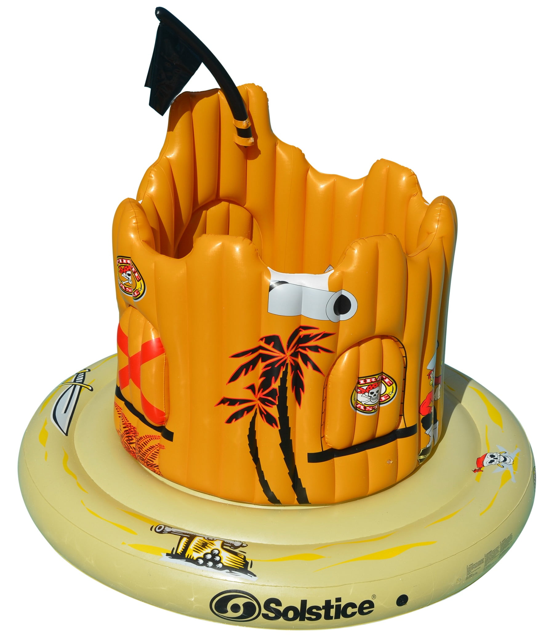 Pirate island pool float 2025