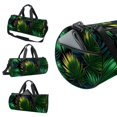 thumbnail image 3 of Palm Leaves Durable Sports Bag with Dance Bag, Gym Bags, Travel Tote, Gym Bag - Size 17.7 Inches, Interior Zipper Pocket, Large Capacity, 3 of 6
