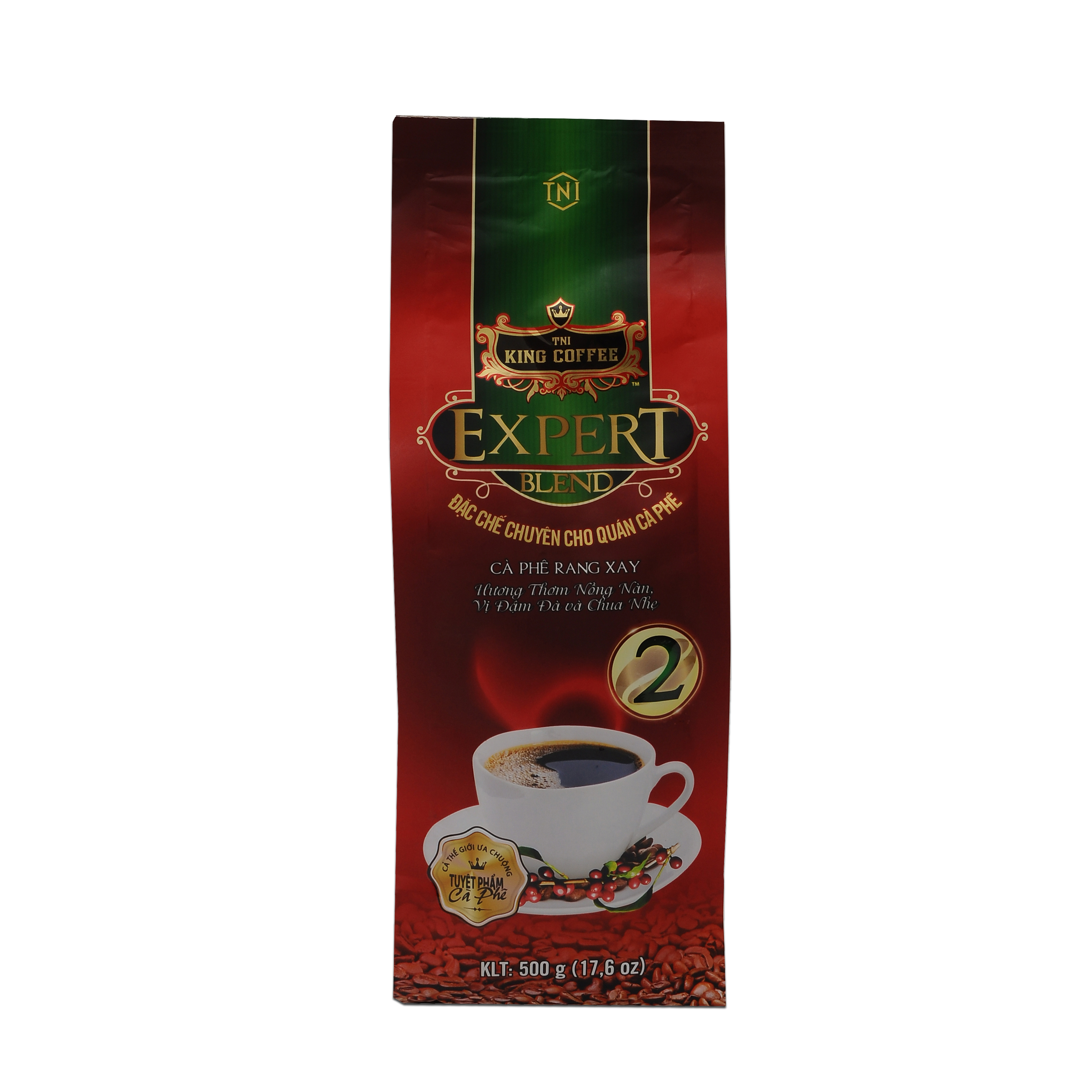 King Coffee Expert Blend Robusta and Arabica Roasted Coffee Beans World