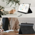 thumbnail image 5 of SUPNICE Universal Stand Folio Case Cover for All 9-11" Tablets (Samsung Galaxy Tab A7 10.4",Tab A8 10.5",Onn. 10.1" Tablet,Lenovo Tab M10,Apple iPad 10.2-inch,iPad 9.7/10.9 inch), Black, 5 of 7