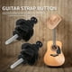 thumbnail image 5 of 2 clavos antideslizantes para correa de bajo y guitarra eléctrica (negro), 5 of 6