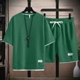 thumbnail image 5 of Clossjun Mens 2 Piece Short Set Matching Drawstring Baggy Shorts Sets Casual Summer Outfits, 5 of 5