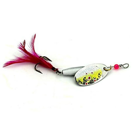 6pcs spinnerbaits Hard Metal Spinner kit Trout bass Fishing Lures wobbler Fishing Tackles