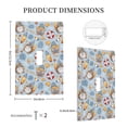 thumbnail image 3 of Balery Summer Time With Gnome for Duplex Wall Plates Kit, Electrical Outlet Covers, Standard Size 1-Gang 5.0" x3.0", Electric Receptacle Plug Covers-Style T, 3 of 6