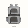 thumbnail image 1 of Double-Layer Pet Carrier Backpack – Large Capacity Foldable Cat & Dog Travel Bag with Two Separable Compartments, One-Shoulder or Hand-Held Design, Portable & Versatile for Outdoor Trips, 1 of 17