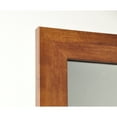 thumbnail image 4 of Modern Mocha Brown Framed Vanity Wall Mirror 30''x 36'', 4 of 4
