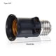 thumbnail image 5 of Enchufe de bombilla Yuarrent base convertidora E27 Resistente a altas temperaturas, 5 of 6