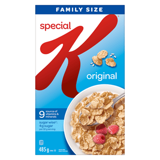 Kellogg's Special K Cereal Original Family Size 485g, Special K Original Family Size 485g