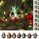 thumbnail image 1 of Ganfancp Pequeño Dinosaurio Egge Navidad Decoración Del Hogar Acrílico Colgante Plano Lindo Bebé Regalo de Año Nuevo Ofertas de La Semana 1* Amuleto, 1 of 1