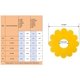 thumbnail image 1 of Juego de 5 piezas de collar de recuperación para mascotas, collar de esterilización para perros y gatos, collar isabelino para después de la cirugía, collar de protección, lindo gato de girasol, colla JFHHH pequeña, 1 of 4