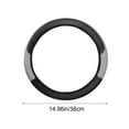 thumbnail image 3 of Universal Steering Wheel Cover, Non-Slip Silicone Grip, Thin Sport Design, All-Season Comfort, Easy Install for Cars, Trucks, SUVs, 3 of 6