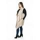 thumbnail image 2 of Chaleco largo asimetrico Roman Fashion /Tallas Extras, 11970 (Beige) beige 42, 2 of 5