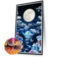 thumbnail image 2 of Pintura de diamante 1 5D DIY Kit de mariposa de taladro redondo completo Artesanía de decoración del hogar FLhrweasw Nuevo, 2 of 9