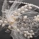 thumbnail image 4 of FELTECHELECTR Diadema de novia con perlas de cristal, tocado, accesorios de boda (G485), 4 of 6