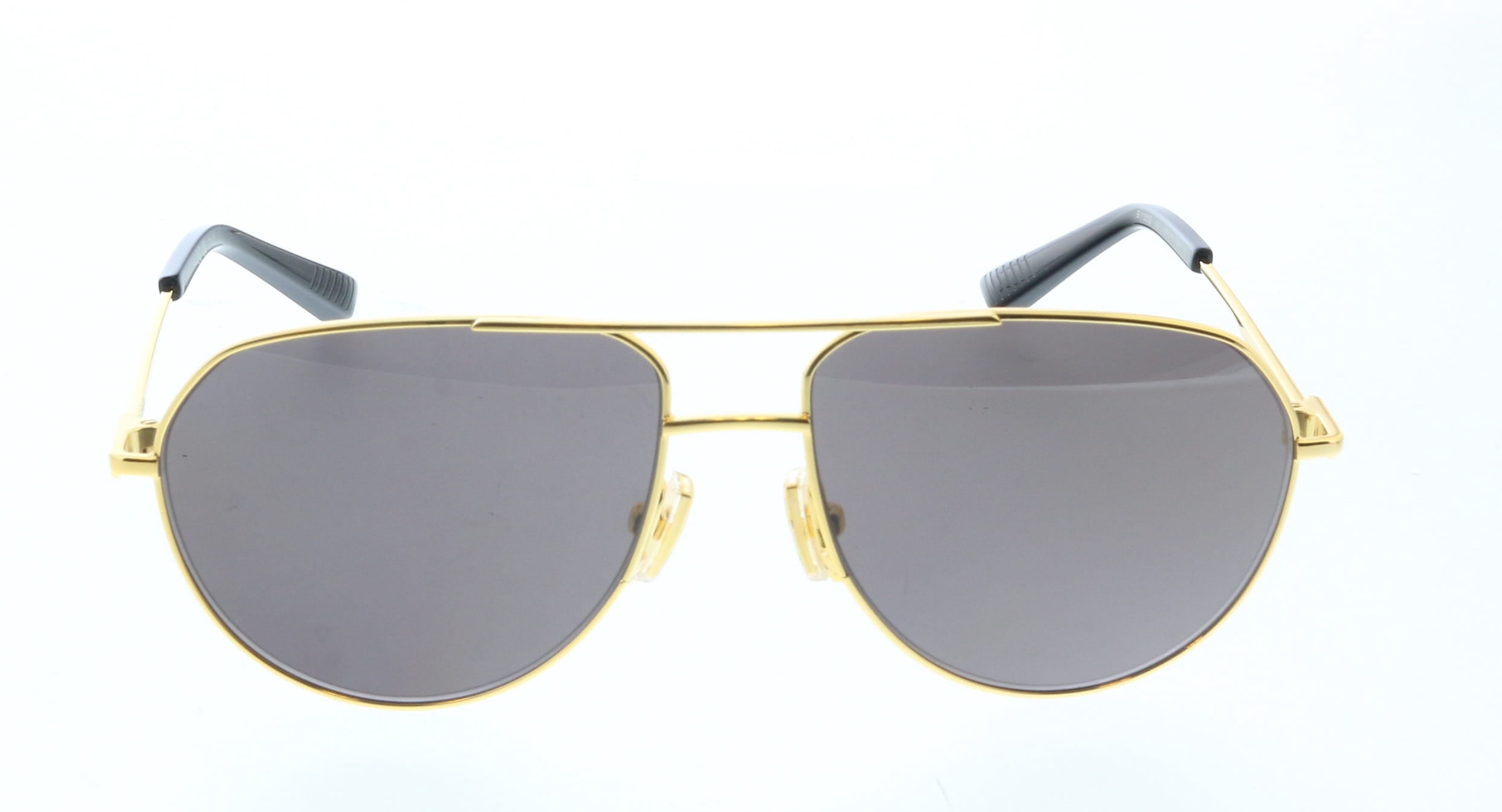 Bottega Veneta BV1302S-001 BV1302S Gold Aviator Sunglasses for mens