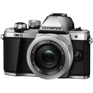 Olympus OM-D E-M10 Mark II Mirrorless 20.3MP Camera with 14-42mm Lens - Silver