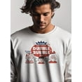 thumbnail image 2 of Officially Licensed Dubble Bubble Vintage Gum Advertisement Men's Sweatshirt, 2 of 3