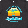 thumbnail image 4 of Inktastic Summer Enjoy the Sunshine Myrtle Beach South Carolina Blue Youth T-Shirt, 4 of 5