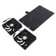 thumbnail image 4 of Mini ventilador, kit de ventilador de panel solar Extractor solar Kit de ventilador de panel solar Eleve su experiencia Jadeshay A, 4 of 8