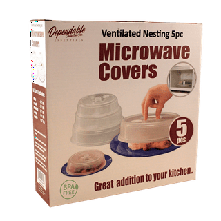 SPRING PARK Microwave Splatter Cover, Transparent Cover, Microwave