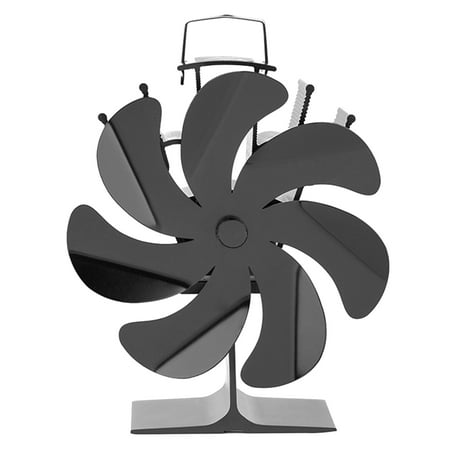

IMSHIE Fireplace Fan Self-Powered Overheat Protection Heating Stove Fan