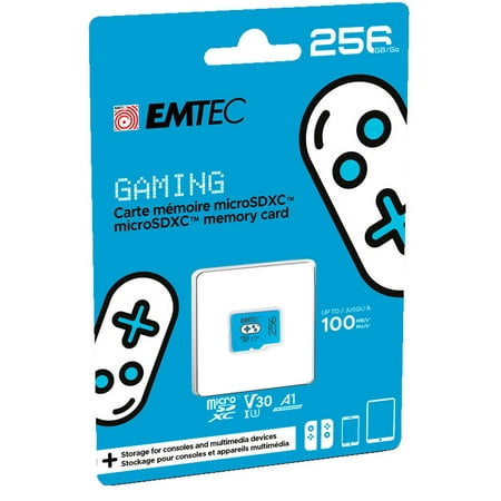 Image of Emtec 256GB Gaming MicroSD Card
