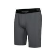thumbnail image 5 of Wrangler Cool Carpenter 9" Boxer Briefs Men's Underwear, Small, Black/Charcoal/Salsa, 3-Pack, 5 of 8