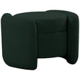 thumbnail image 1 of Meridian Furniture Horizon Green Boucle Fabric Ottoman, 1 of 8