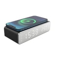thumbnail image 2 of Reloj Despertador Eléctrico De 5W, Reloj Termómetro Digital Antideslizante, Reloj Despertador Multifuncional De Carga Inalámbrica Para Dormitorio, Reunión, Viaje Serendint EL017682-02, 2 of 5