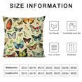 thumbnail image 5 of HENGT Nordics Butterfly Pillow Cover Vegetable Fruit Throw Pillow Covers Mushroom Collection Pillowcase Cushion Case Tropical Wildflower Pillow for Couch Sofa Home Office Boho Gift, 5 of 5