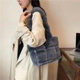 thumbnail image 3 of Bolso Mano Peludo Casual Lindo Nube Con Clip Felpa Suave Y Cruzado Un Hombro para Mujer (gris), 3 of 9