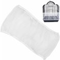 thumbnail image 1 of Nylon Oiseau Cage, Oiseau Cage Filet de Protection, Maille Oiseau Cage, Universel Réglable Étanche à la Poussière Ventilation Sécurité Protection Animal Oiseau Perroquet Accessoires Blanc, 1 of 5