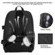 thumbnail image 4 of Camera bag/case - backpack for camera accessories dark grey, 4 of 5