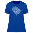 thumbnail image 1 of Cool Geometric Bird Doodle Tee Women's -Image by Shutterstock, 1 of 1