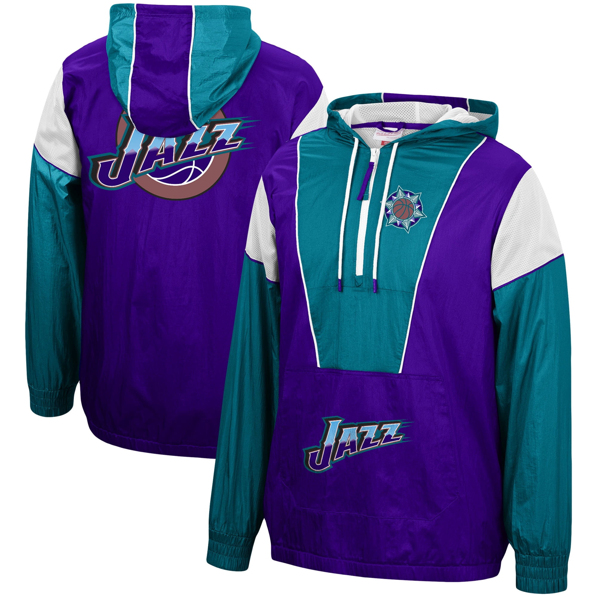 Men's Mitchell \u0026 Ness Purple/Turquoise 