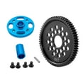 thumbnail image 4 of Metal RC Gears RC Conjunto de engranajes de alta velocidad Pieza de actualización, Reemplazo RC para TT02 54500, RC Crawler 1:10 RC Car DIY Modificado 66T, 4 of 10