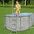 thumbnail image 4 of Bestway Flowclear 52" Safe Ladder Steps for Above Ground Swimming Pools, 4 of 11