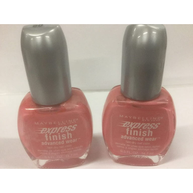 Finish of York Express Petals Pack New Fast Prompt 2 - Maybelline Dry Color Nail #60