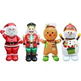 thumbnail image 3 of Globo de aluminio de Papá Noel De pie Extra grande, decoración de fiesta de vacaciones de Navidad, suministros de cumpleaños de Año Nuevo, regalo de Pascua, nuevo, 1pc, 3 of 3