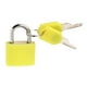 thumbnail image 2 of 5x Mini Antirrobo 2 Llaves Plástico de Aleación Cuadrada Cerradura de Diario con Llave Cerraduras Pequeñas para Mochilas Estuche 5 piezas, 2 of 7