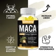 thumbnail image 3 of Maca Energy Capsule Hombres Antifatiga Mejora El Deseo Aumentar El Apoyo Energético Ayuda A La Disfunción Eréctil Duradero, 3 of 4
