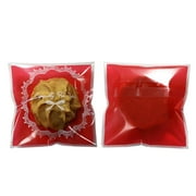 200pcs 'Especially for You' OPP Self-Adhesive Treat Favor Cookie Biscuit Macarrons Plastic Bags 2.8" x 2.8" Red