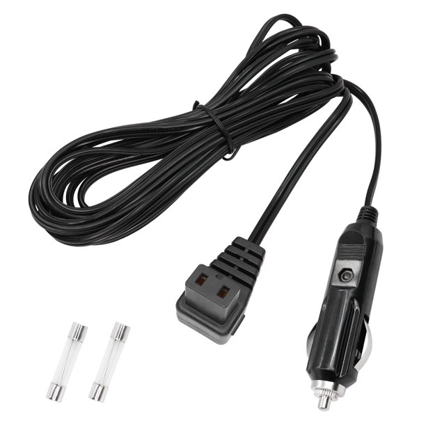 Car Cooler Cool Box Mini Fridge Lead Cable YACSEJAO 12/24V 2 Pin DC