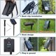 thumbnail image 2 of LED al aire libre a prueba de agua del árbol de Navidad solar de control remoto USB recargable cadena de luces de la cadena de luces de color blanco cálido Jardín Proyecto de Patio Decoració, 2 of 5