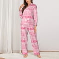 thumbnail image 2 of Sigee Western Cowgirl for Women’s Pajama Sets Long-Sleeved Pjs Sets for Women 2 piece Sleepwear-XX-Large, 2 of 7