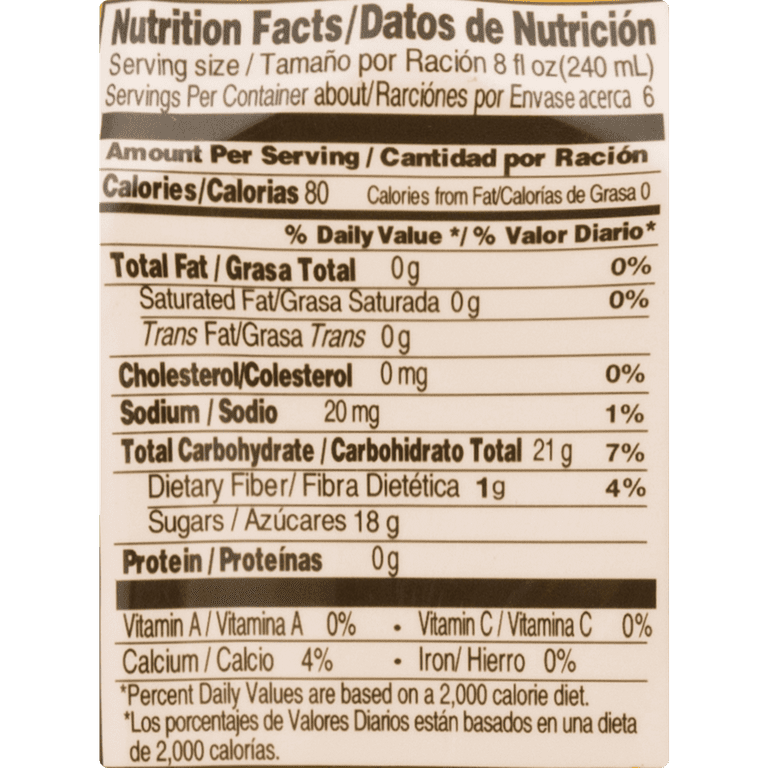 Aloe vera juice nutrition deals