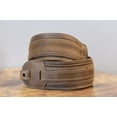 thumbnail image 2 of Taylor 4110-30 Wings Distressed Leather 3 in. Guitar Strap - Dark Brown, 2 of 9