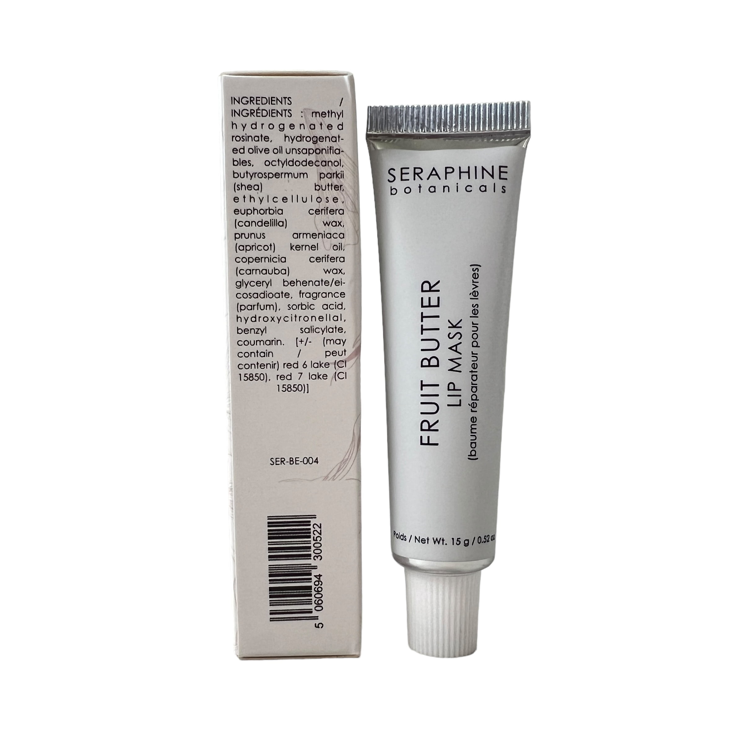 Seraphine Botanicals Fruit Butter Lip Mask 15g