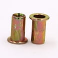 thumbnail image 4 of 50 Pcs Rivet Nuts M6 Nutserts Rivet Nuts Flange Blind Rivnuts Zinc Plated Steel Nut Nutsert Cap Rivet Hardware Tool Accessory, 4 of 9